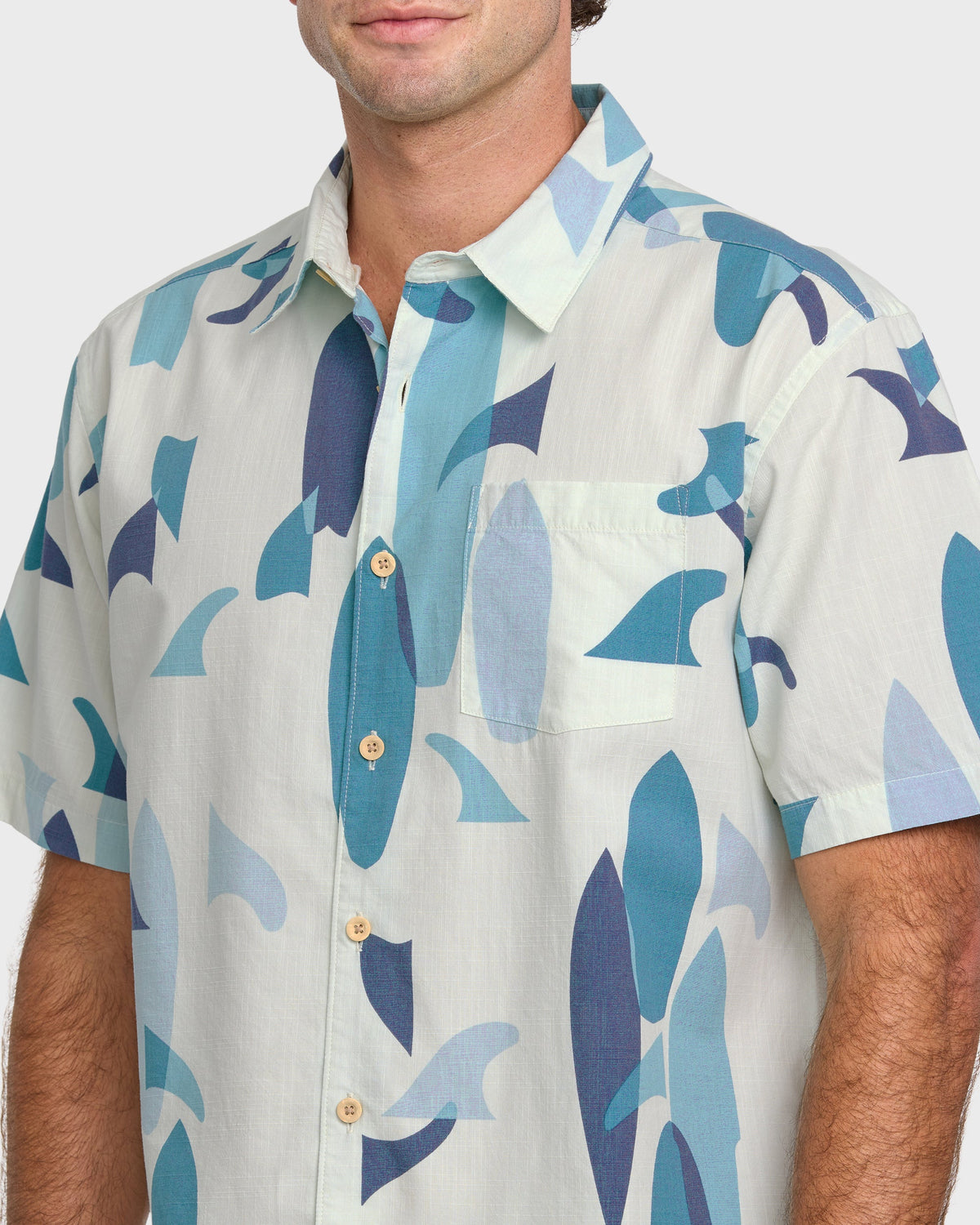 Waterman Boardo Shirt - Sea Blue | Quick SilverDiscount