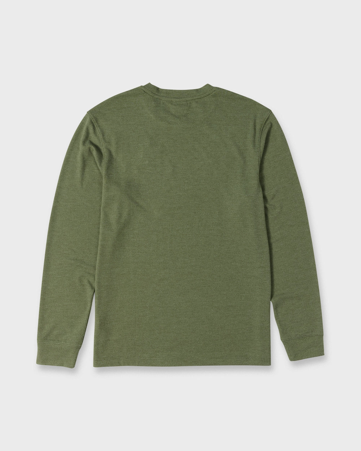 Malvern Long Sleeve Soft Touch Crewneck Sweatshirt - Dusty Olive | Quick SilverExclusive