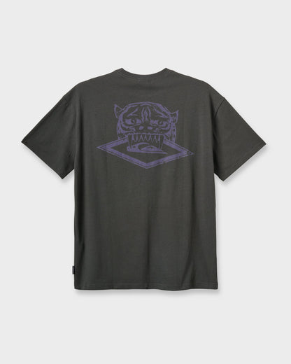 Jungle Cat Heavy Weight T-shirt - Phantom | Quick SilverTrending