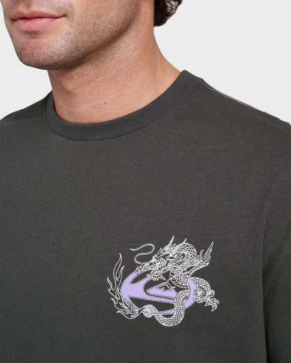 Dragon Master Heavy Weight T-shirt - Phantom | Quick SilverRecommended