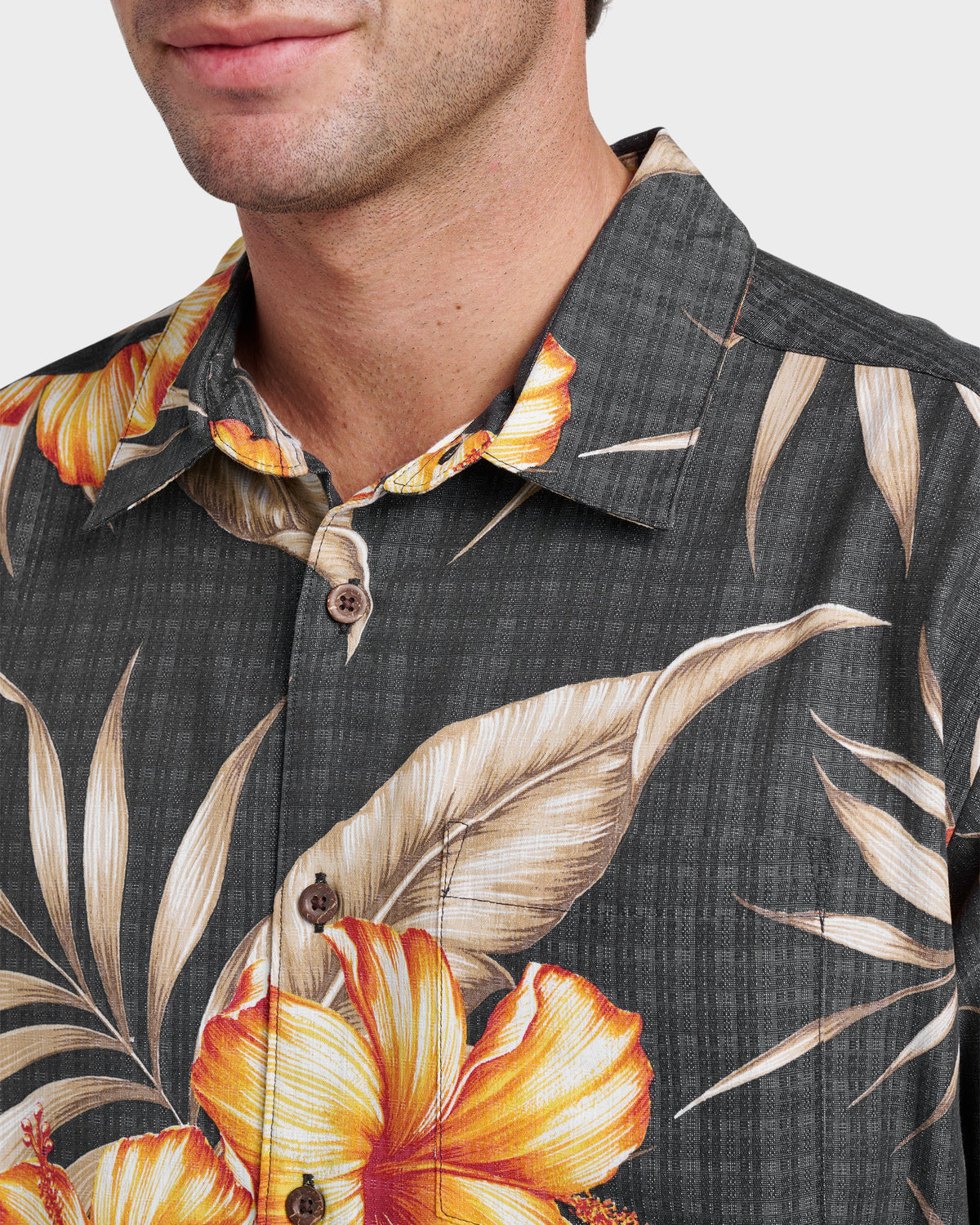 Waterman Tropical Dream Shirt - Black | Quick SilverValue