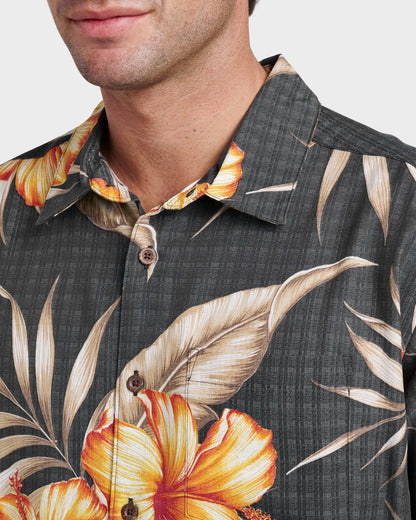 Waterman Tropical Dream Shirt - Black | Quick SilverValue