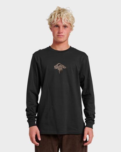 Three Piece Long Sleeve T-shirt - Black | Quick SilverRecommended