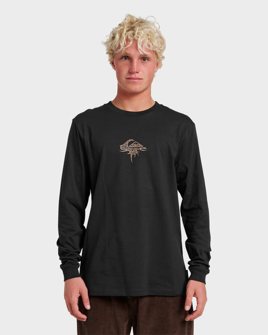 Three Piece Long Sleeve T-shirt - Black | Quick SilverRecommended