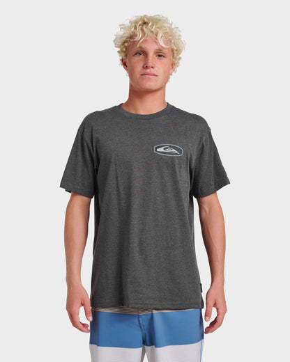 Stadium Emblem Classic T-shirt - Charcoal Heather | Quick SilverQuality