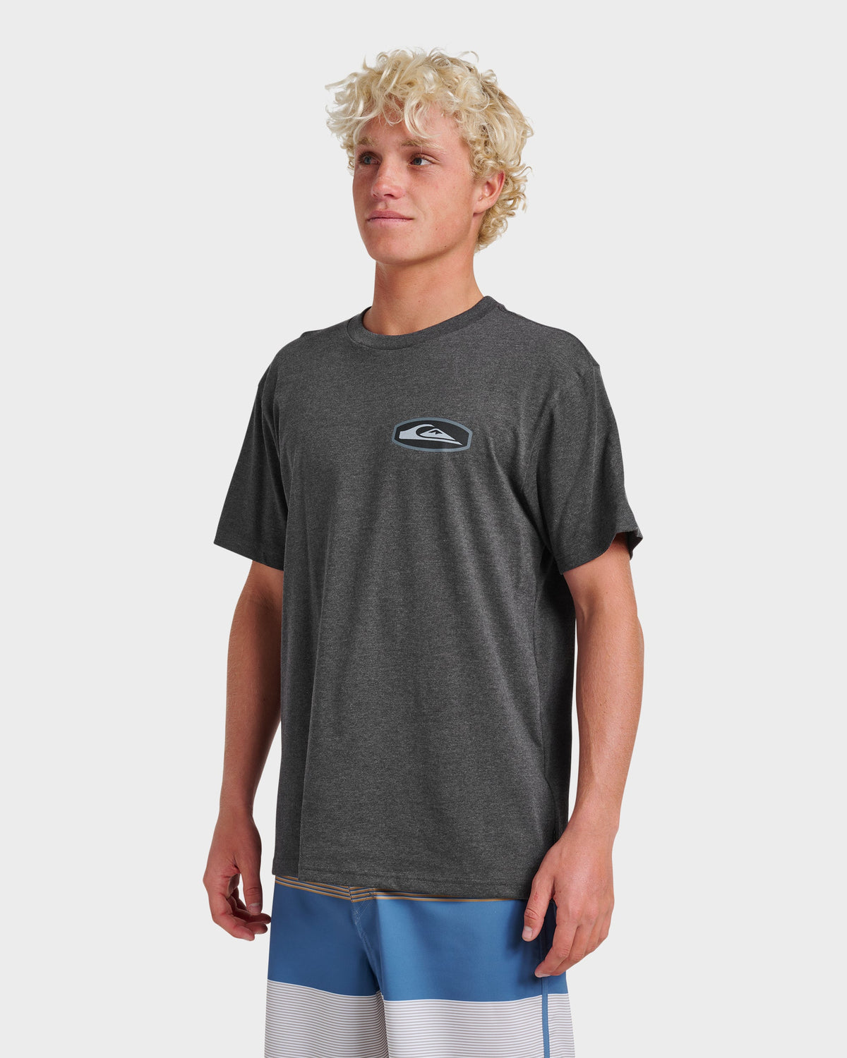 Stadium Emblem Classic T-shirt - Charcoal Heather | Quick SilverQuality