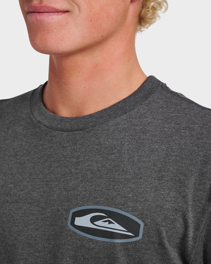 Stadium Emblem Classic T-shirt - Charcoal Heather | Quick SilverQuality