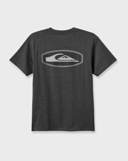 Stadium Emblem Classic T-shirt - Charcoal Heather | Quick SilverQuality