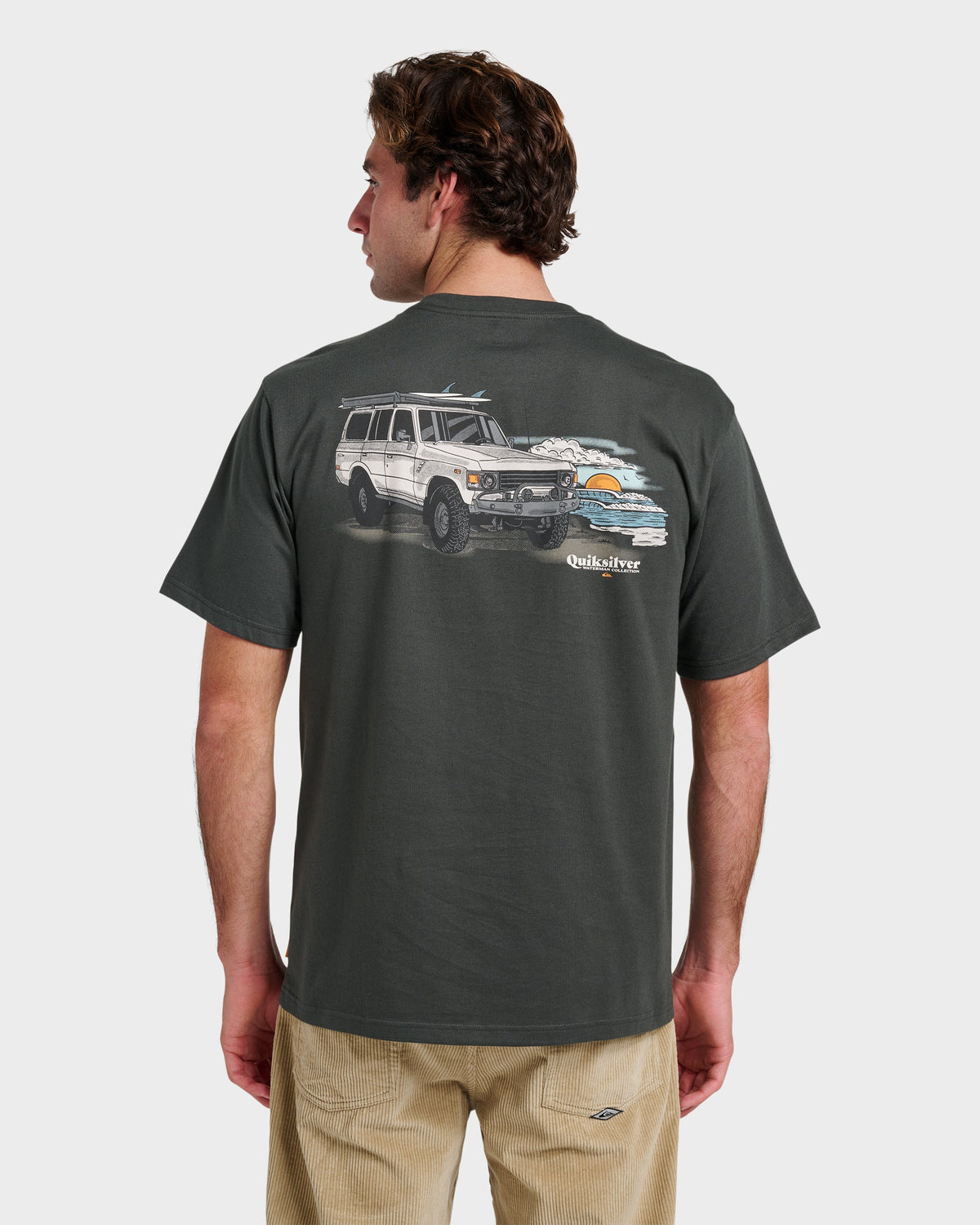 Waterman Adventures Classic T-shirt - Phantom | Quick SilverSignature