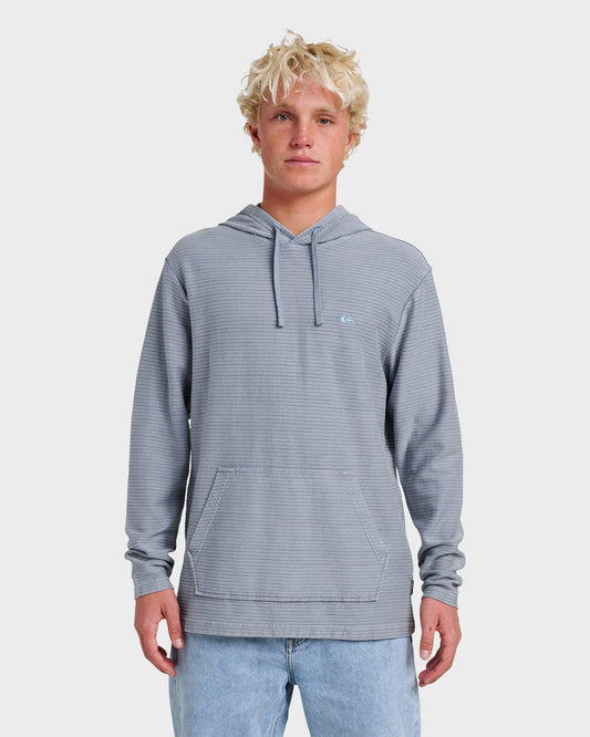 Alamitos Long Sleeve Hooded Top - China Blue | Quick SilverNew