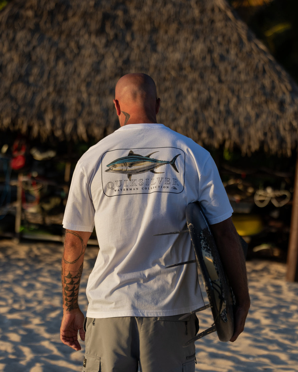 Waterman Yellowfinner Classic T-shirt - White | Quick SilverFeatured