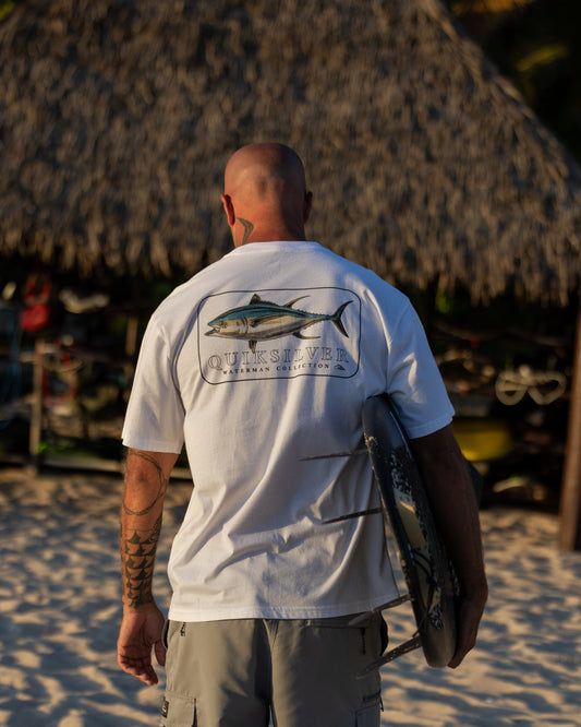 Waterman Yellowfinner Classic T-shirt - White | Quick SilverFeatured