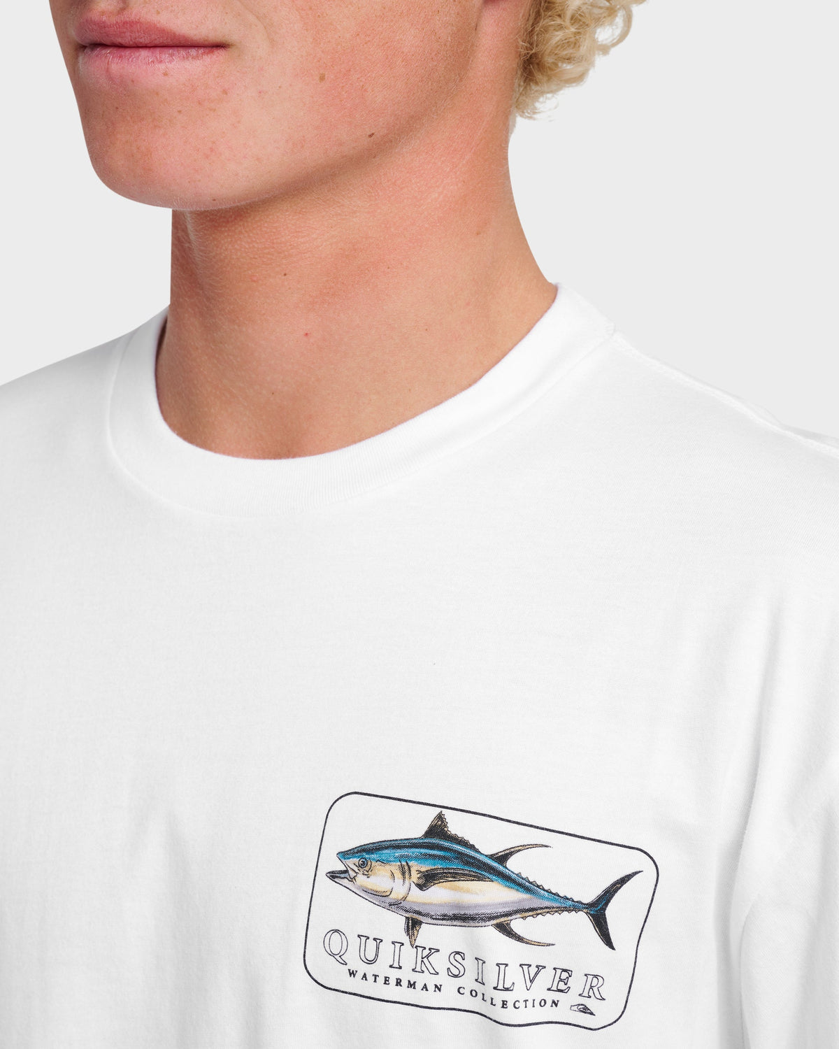 Waterman Yellowfinner Classic T-shirt - White | Quick SilverFeatured