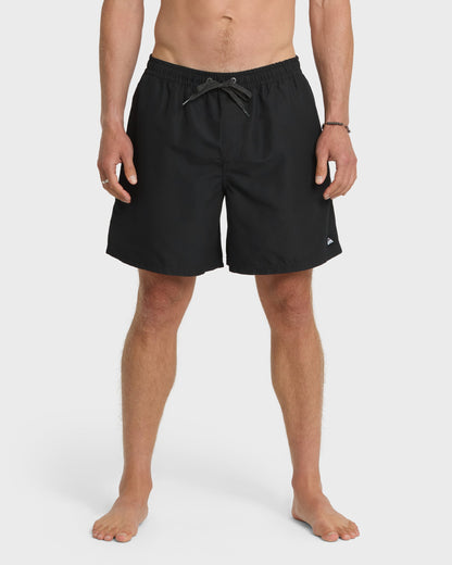 Everyday Solid 17" Swim Trunks - Black | Quick SilverPopular