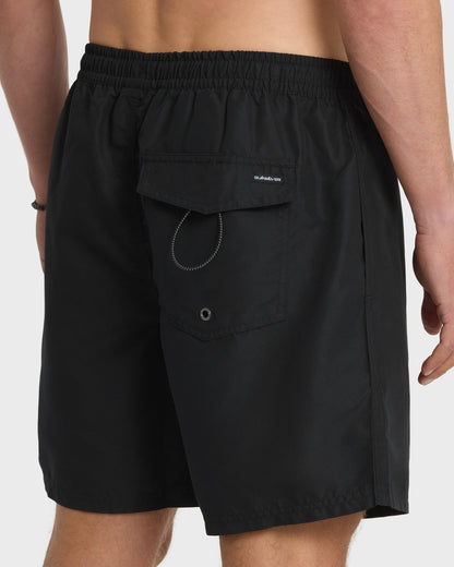 Everyday Solid 17" Swim Trunks - Black | Quick SilverPopular