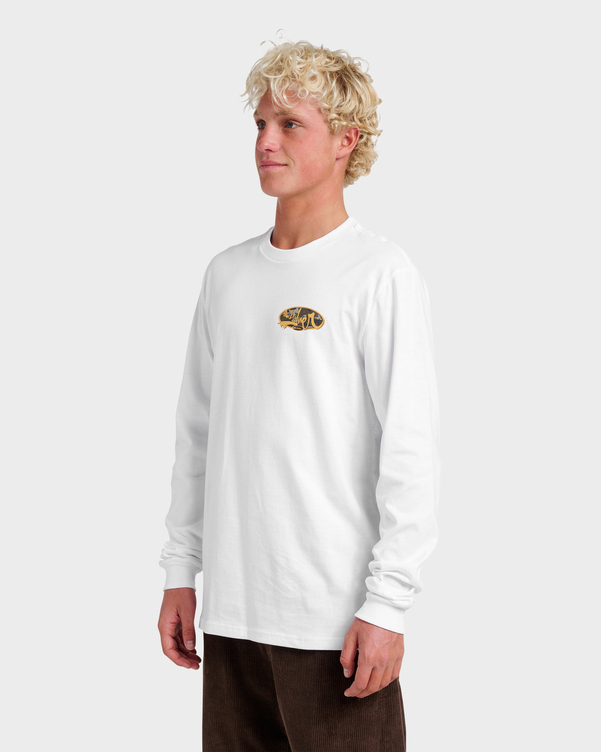 Impaired Camo Long Sleeve T-shirt - White | Quick SilverQuality