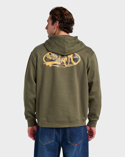Graphic Hoodie - Grape Leaf | Quick SilverFeatured