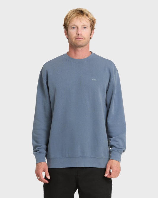 Saltwater Crewneck Sweatshirt - China Blue | Quick SilverDeals