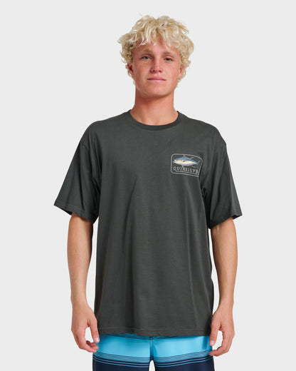 Waterman Yellowfinner Classic T-shirt - Phantom | Quick SilverSignature