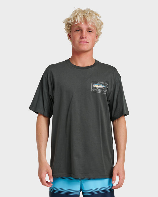 Waterman Yellowfinner Classic T-shirt - Phantom | Quick SilverSignature