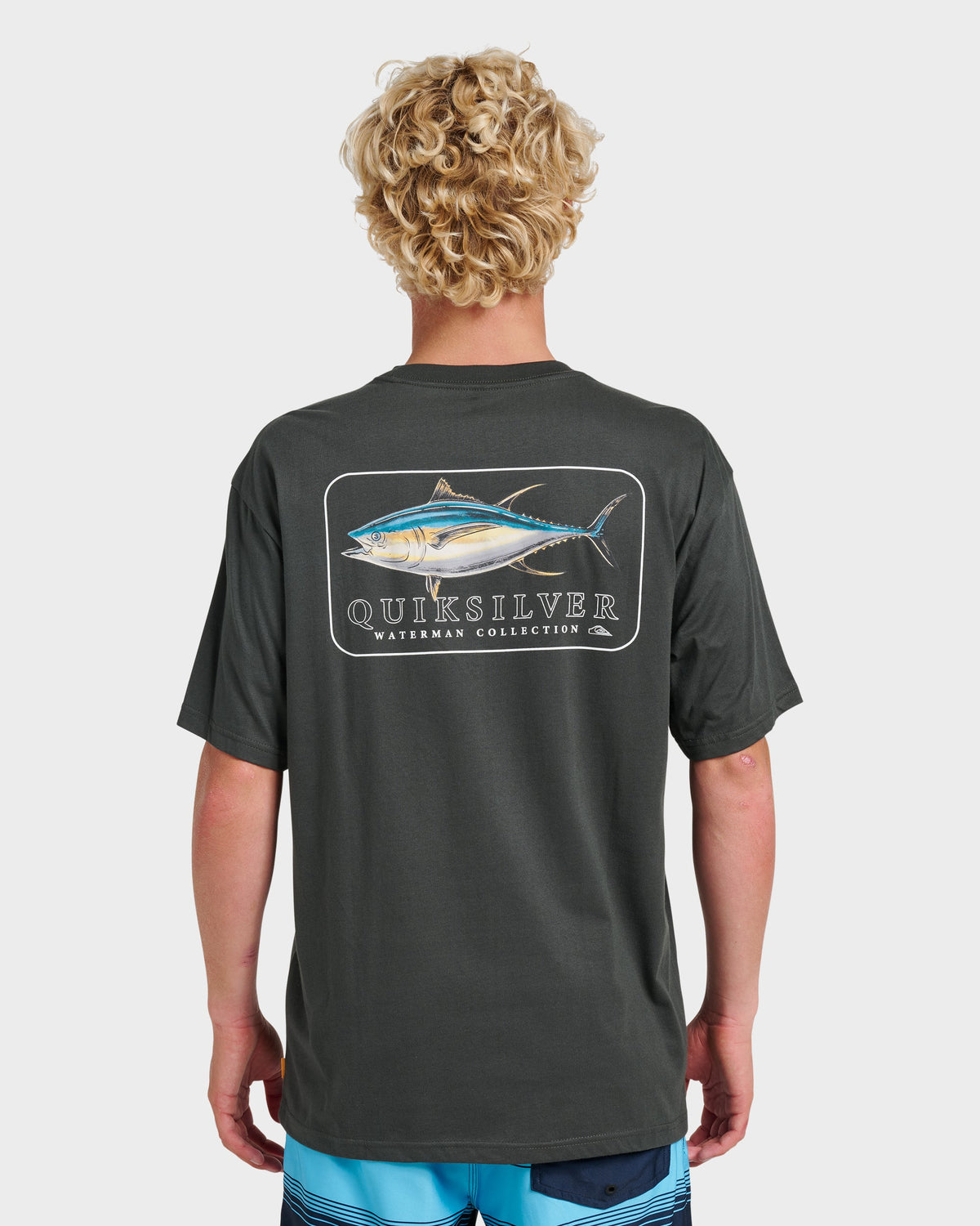 Waterman Yellowfinner Classic T-shirt - Phantom | Quick SilverSignature