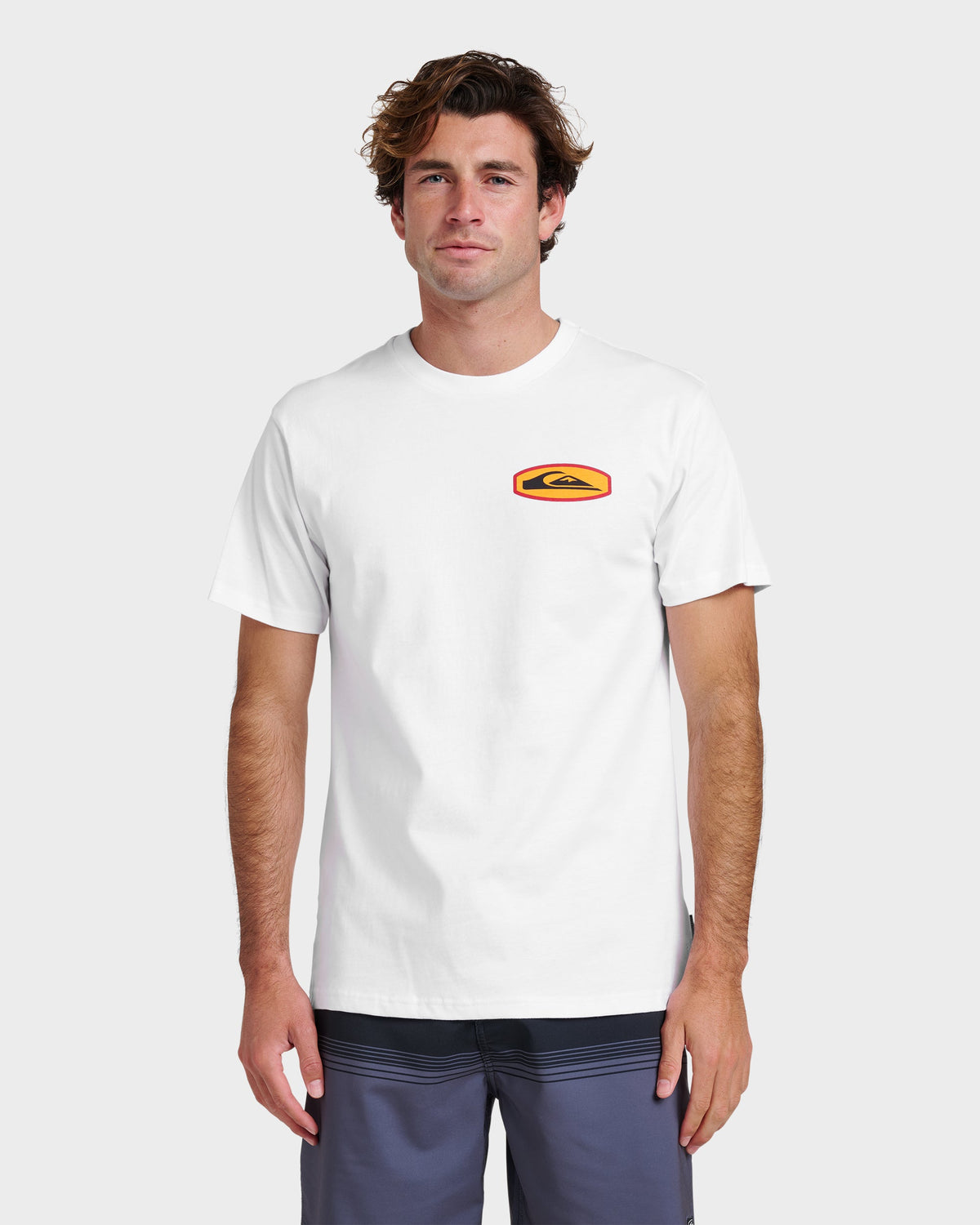 Stadium Emblem Classic T-shirt - White | Quick SilverDeals