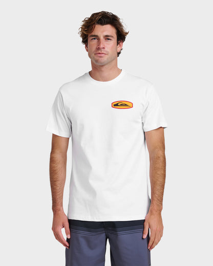 Stadium Emblem Classic T-shirt - White | Quick SilverDeals
