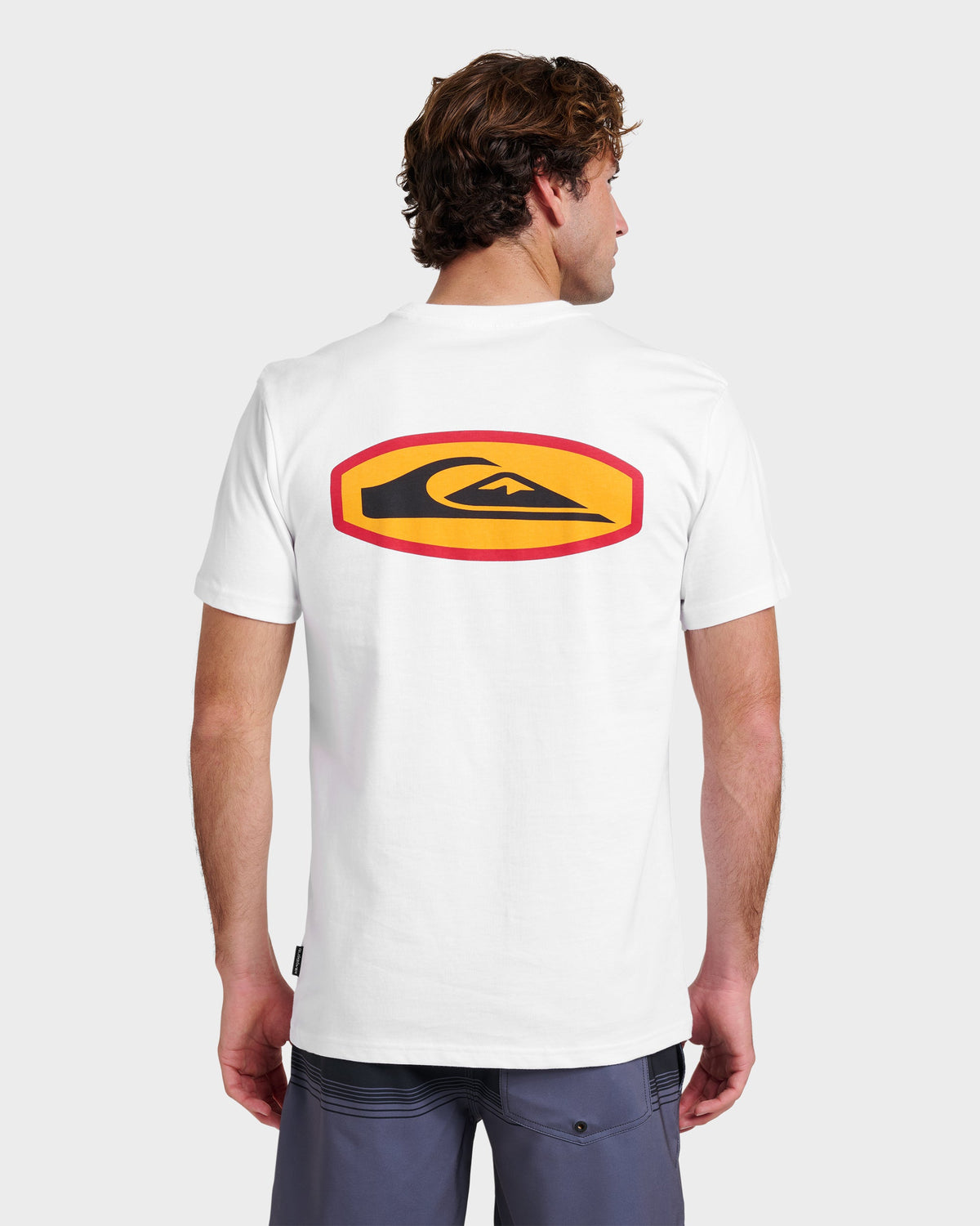 Stadium Emblem Classic T-shirt - White | Quick SilverDeals