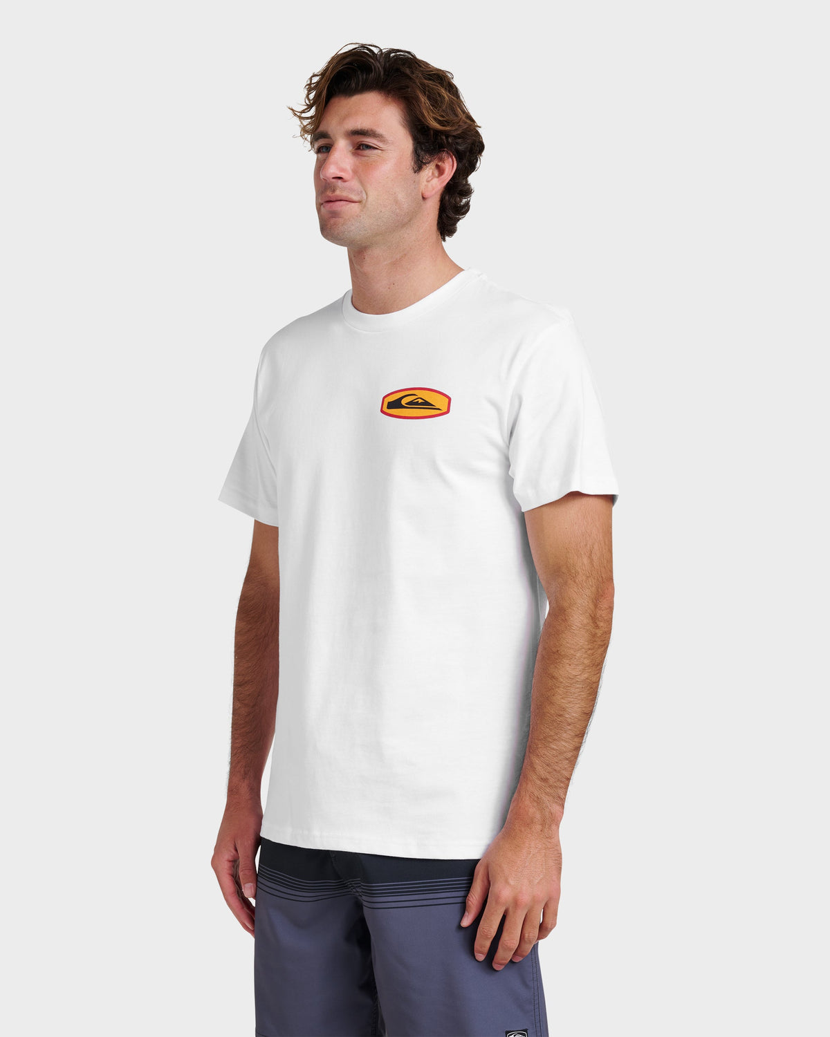 Stadium Emblem Classic T-shirt - White | Quick SilverDeals