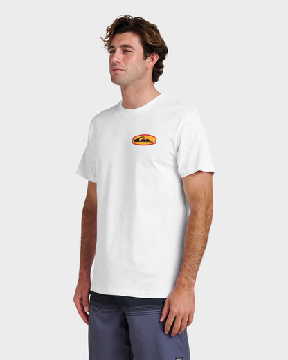 Stadium Emblem Classic T-shirt - White | Quick SilverDeals
