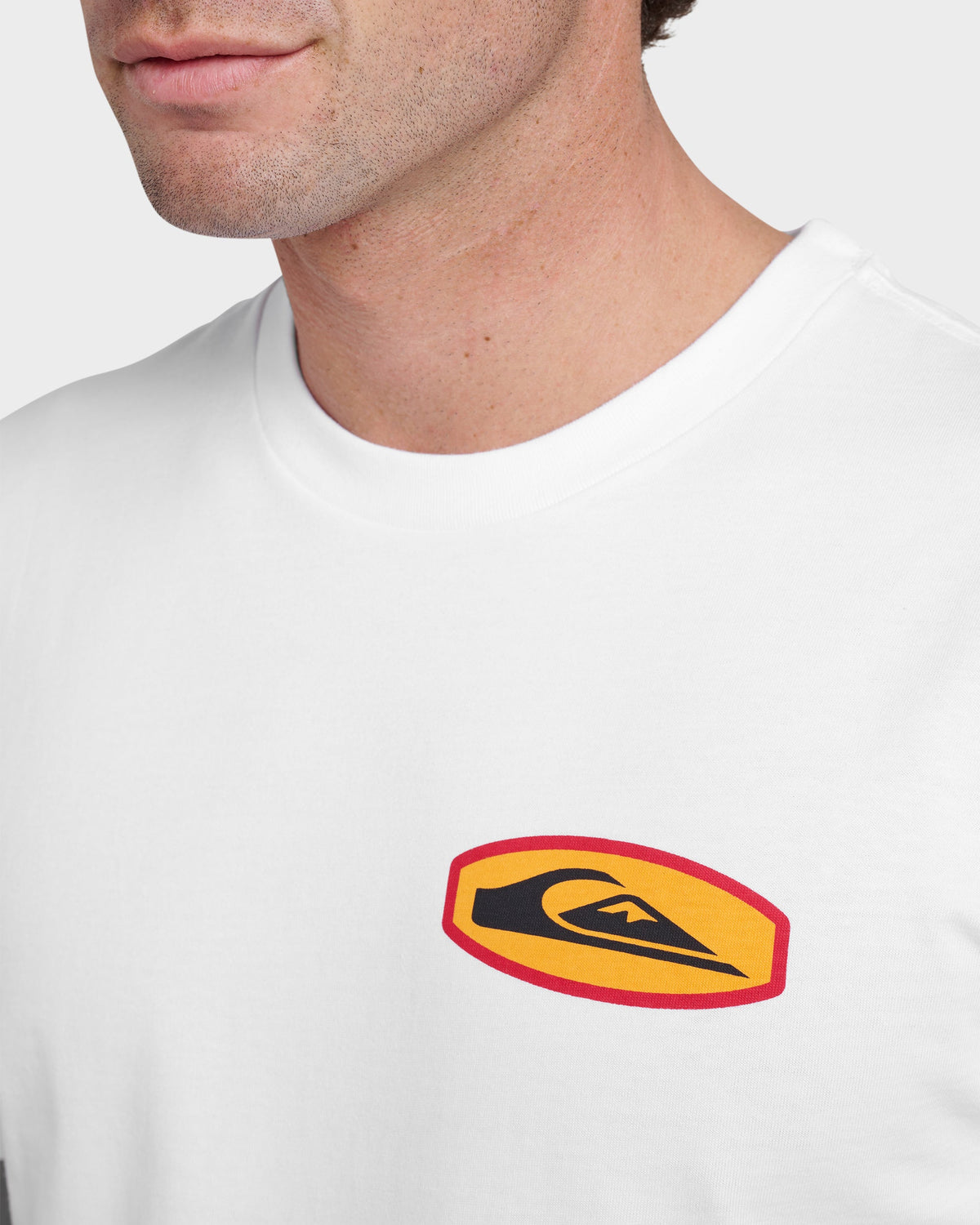 Stadium Emblem Classic T-shirt - White | Quick SilverDeals