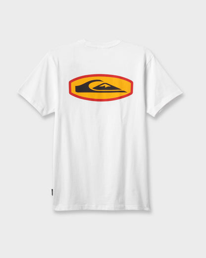 Stadium Emblem Classic T-shirt - White | Quick SilverDeals