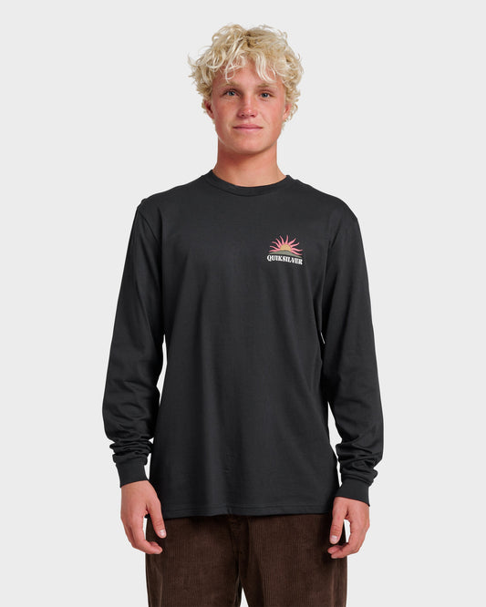 Dawn Patrol Long Sleeve T-shirt - Black | Quick SilverSignature