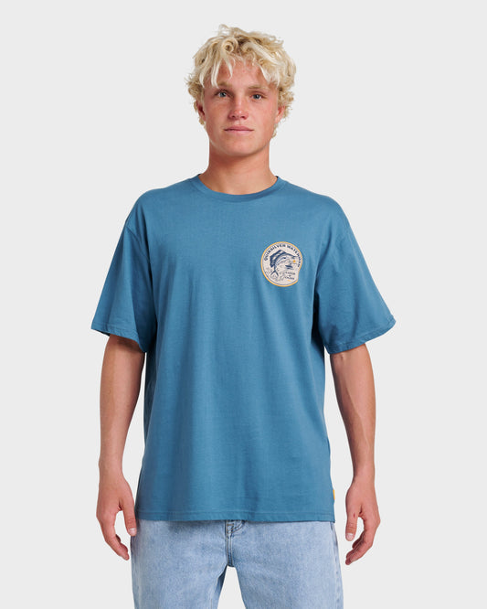 Waterman Catch & Release Classic T-shirt - Real Teal | Quick SilverEveryday