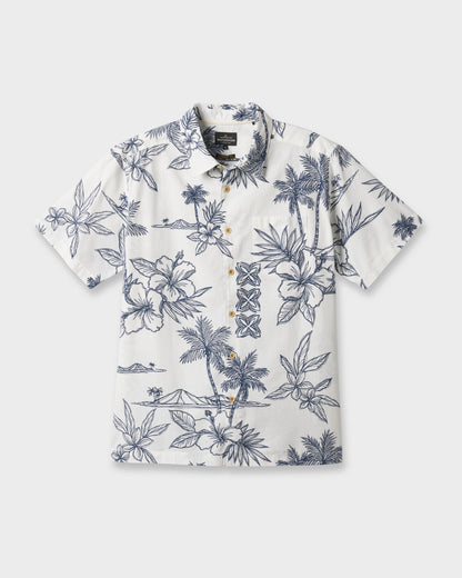 Waterman Scenic Drive Shirt - White | Quick SilverTrusted