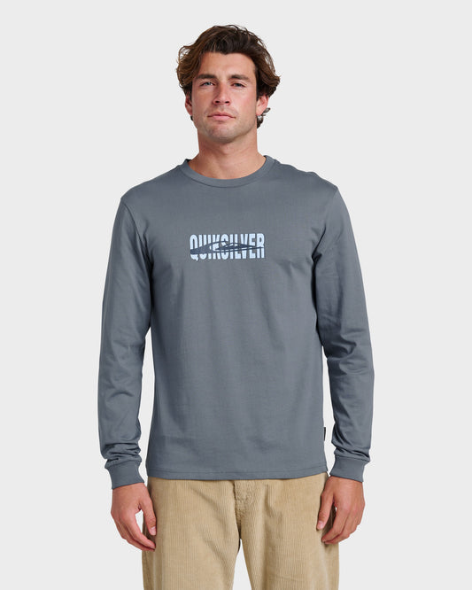 Quik Stack Long Sleeve T-shirt - China Blue | Quick SilverExclusive