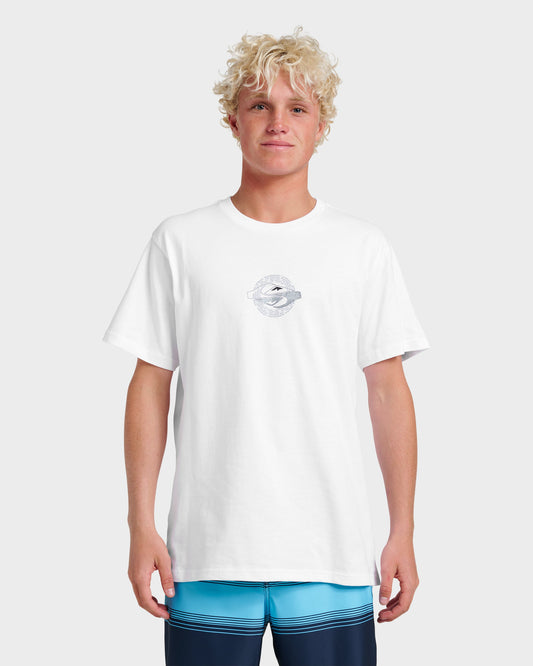 Yin Vortex Classic T-shirt - White | Quick SilverHot Sale