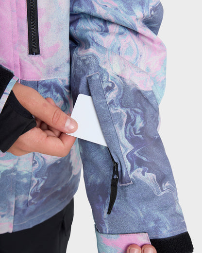 Mission Printed Snow Jacket | Quick SilverPopular