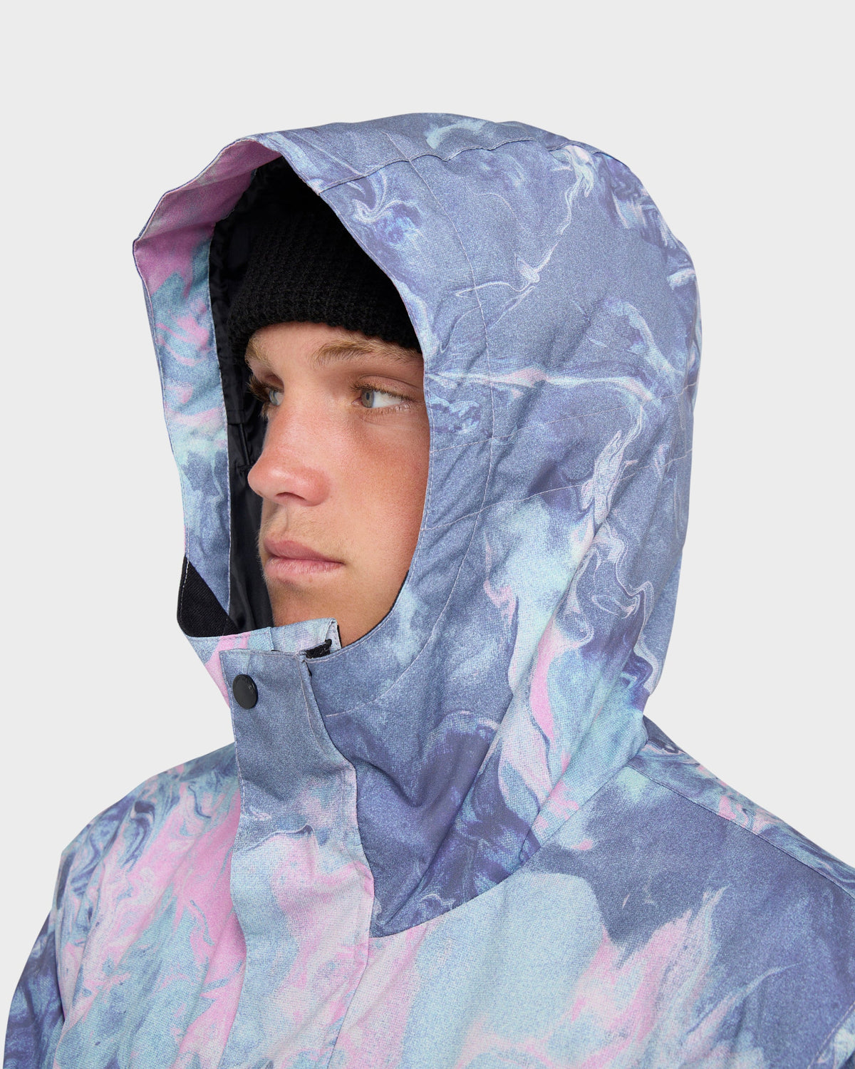Mission Printed Snow Jacket | Quick SilverPopular