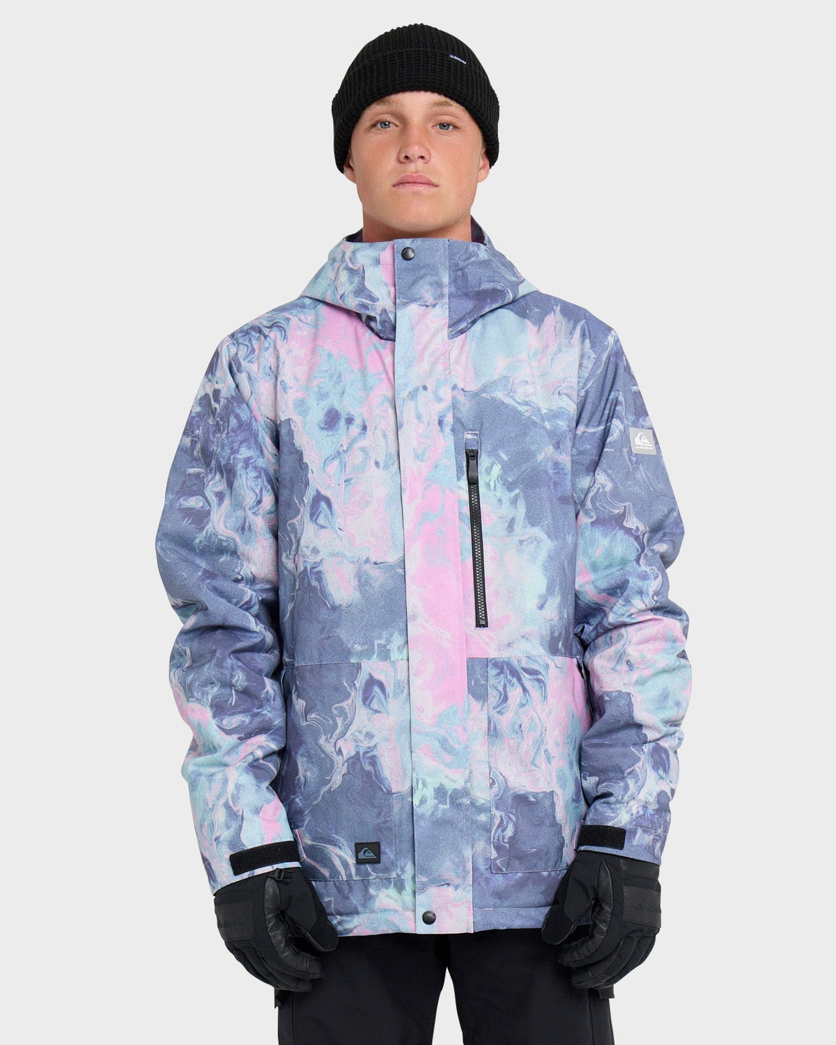 Mission Printed Snow Jacket | Quick SilverPopular