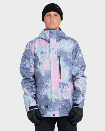 Mission Printed Snow Jacket | Quick SilverPopular