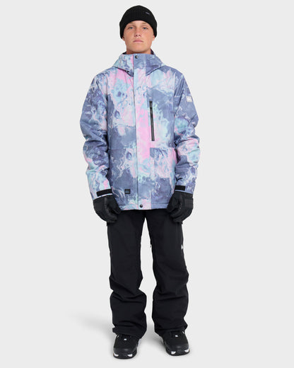 Mission Printed Snow Jacket | Quick SilverPopular