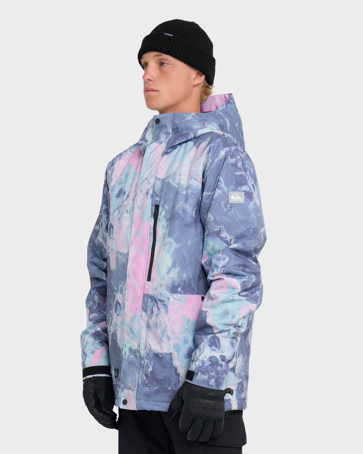 Mission Printed Snow Jacket | Quick SilverPopular