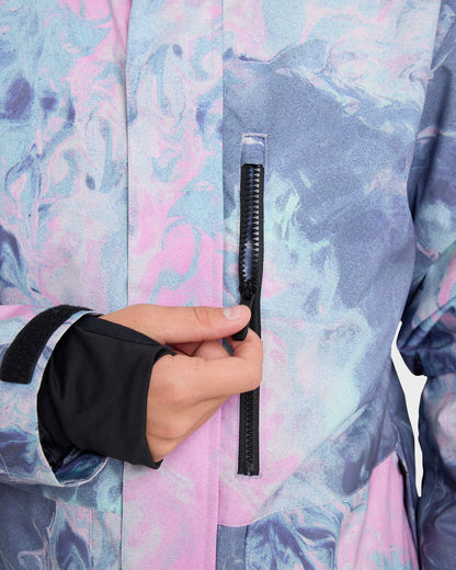 Mission Printed Snow Jacket | Quick SilverPopular