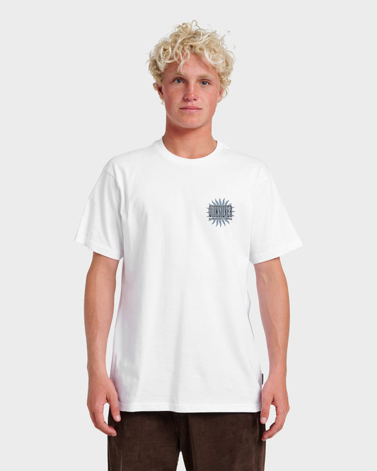 Sunny Side Up Classic T-shirt - White | Quick SilverDeals