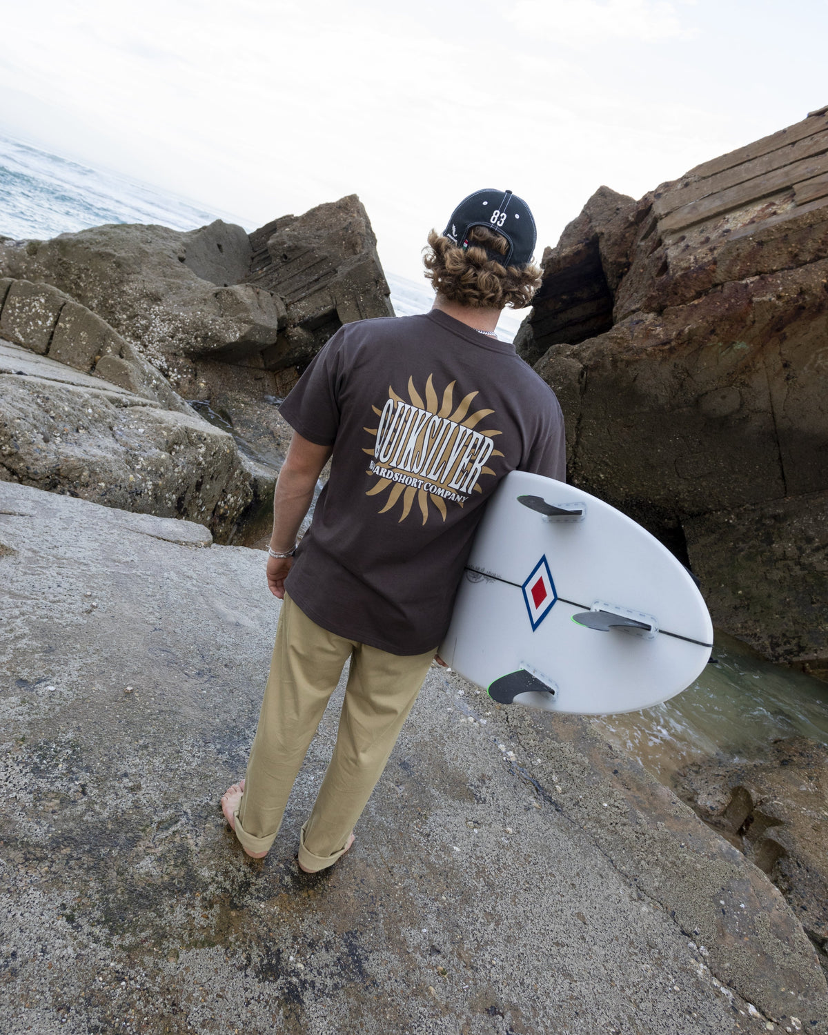 Sunny Side Up Classic T-shirt - Chocolate Brown | Quick SilverGreat Value