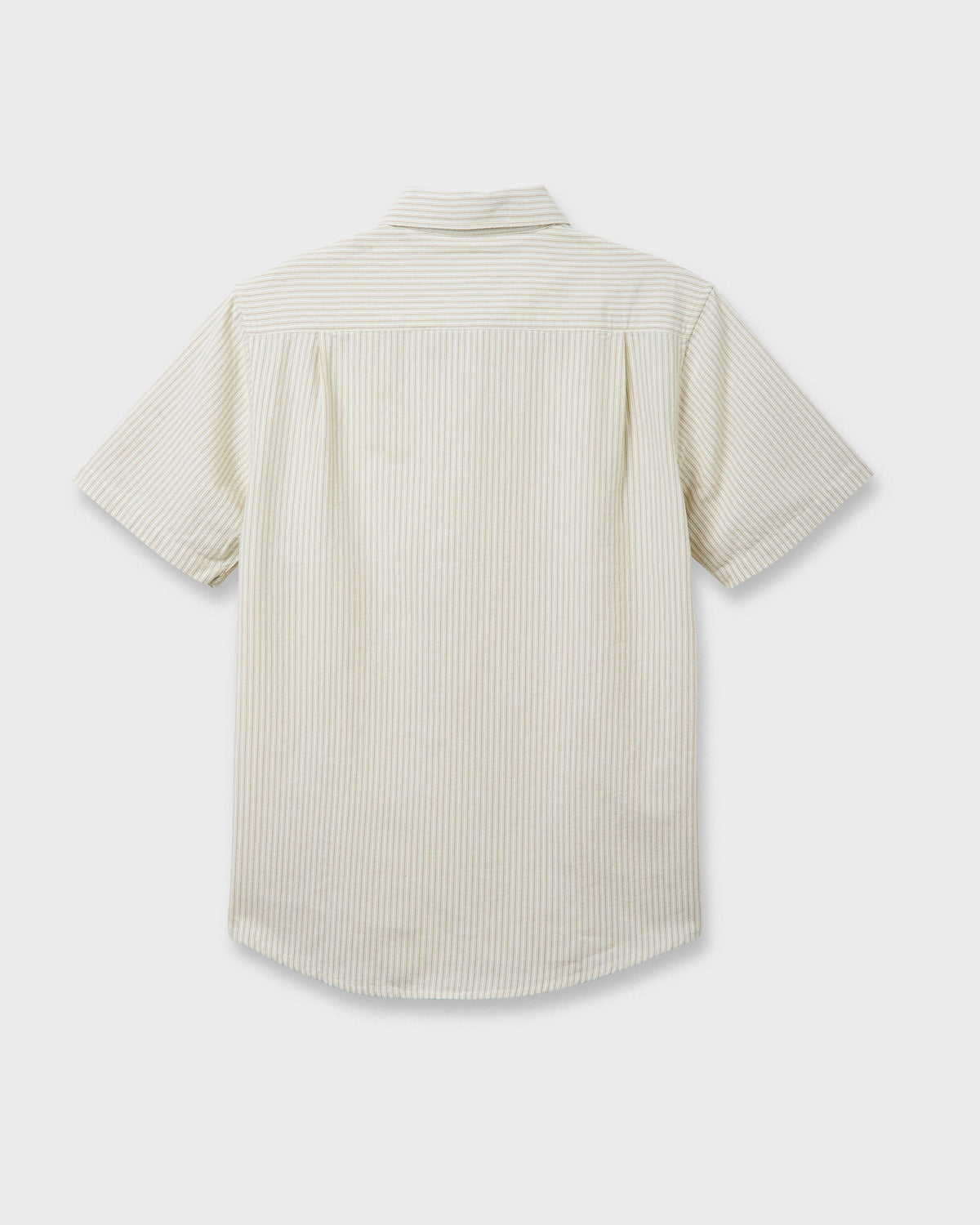 Oxford Stripe Classic Short Sleeve Shirt - Moonstruck | Quick SilverEssential