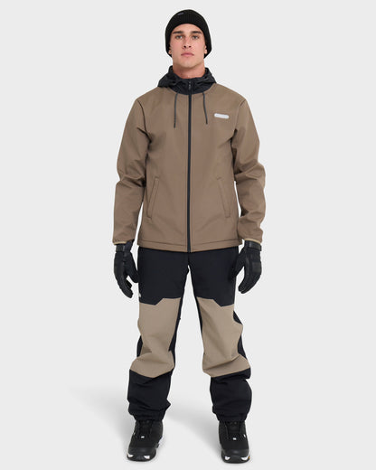 High Altitude Soft Shell Snow Jacket - Fallen Rock | Quick SilverDeals