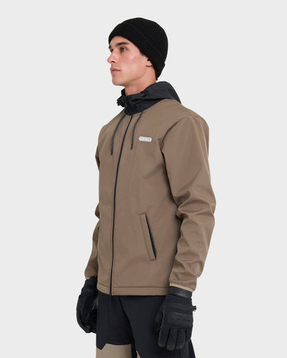 High Altitude Soft Shell Snow Jacket - Fallen Rock | Quick SilverDeals