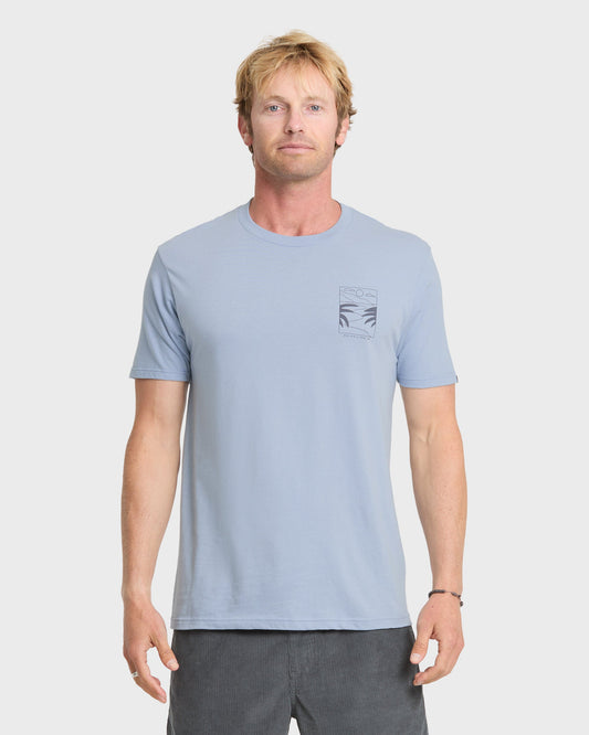 Ca PCH Cruisin T-Shirt - Ashley Blue | Quick SilverSpecial Offer